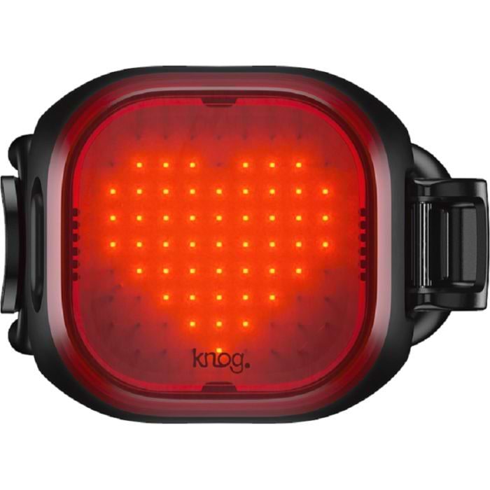 Ліхтар велосипедний Knog Blinder Mini Love Rear 30 Lumens Black (12987)